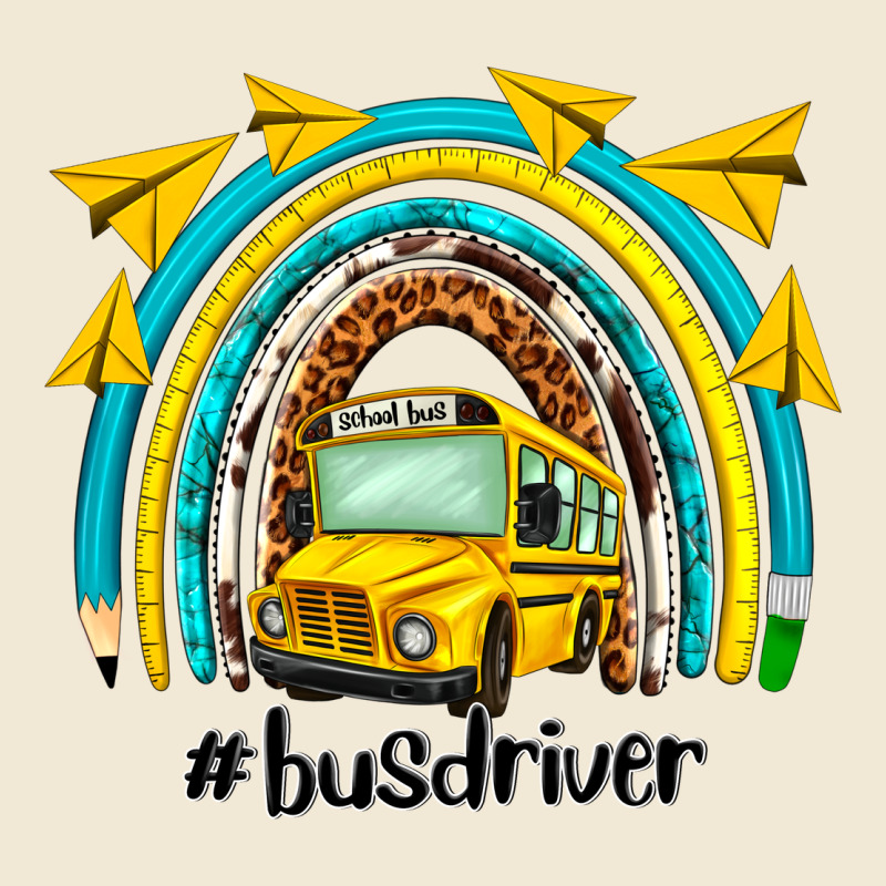 Bus Driver Rainbow Ladies Tee by NancyCooperArtShop | Teevron