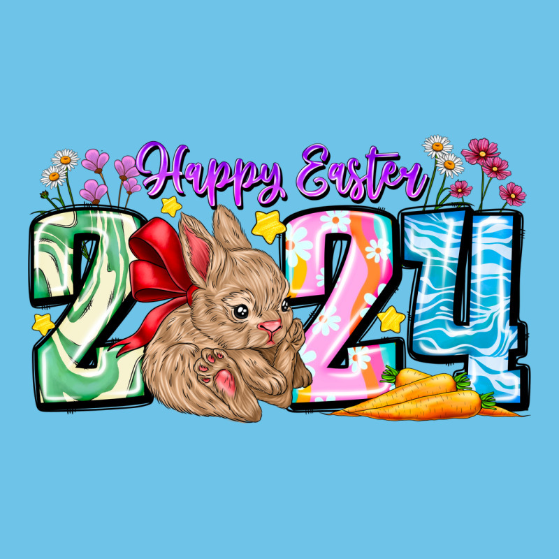 Happy Easter 2024 Premium Sweatshirt by CowhideDigitalArt | Teevron