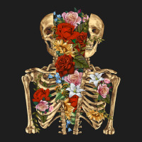 Flower Skeleton Classic Tee | Teevron