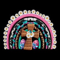 Easter Cross Daisy Egg Rainbow Urban Hoodie | Teevron