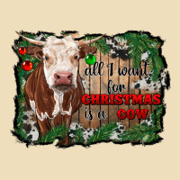 All I Want For Christmas Is A Cow Cowhide Premium Hoodie | Teevron