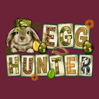 Egg Hunter With Plate Letters Easter Day Long Sleeve Tee | Teevron