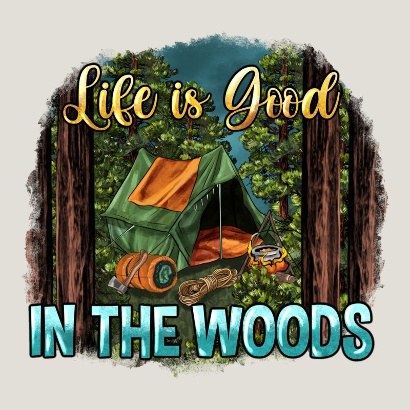 Life Is Good In The Woods Heavy Core Tee by NancyCooperArtShop | Teevron