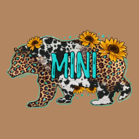 Baby Bear Mini Sunflowers Leopard Cowhide Mother's Day Long Sleeve Tee | Teevron