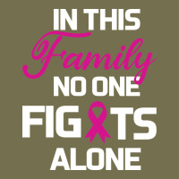 In This Family No One Fights Alone Cancer Survivor Vintage Hoodie | Teevron