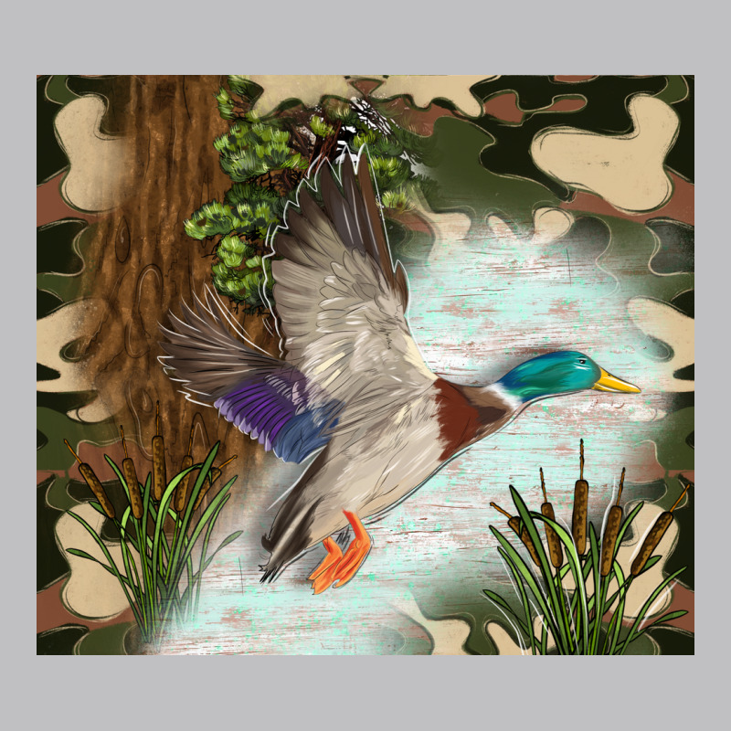 Duck Hunting Long Sleeve Tee by TumblerDesignByShophia | Teevron