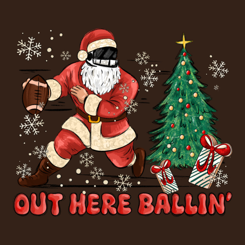 Out Here Ballin' Heavy Core Tee by MaliasSmallBusiness | Teevron