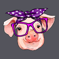 Pig With Bandana Vintage Hoodie | Teevron