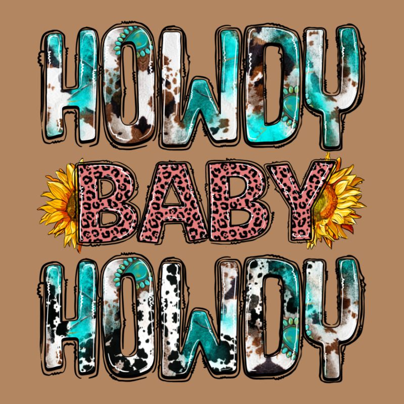 Western Howdy Baby Howdy Long Sleeve Tee by HowdyJamesFarm | Teevron