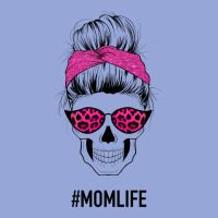 Pink Glitter, Leopard Pattern Mom Skull Classic Tee | Teevron