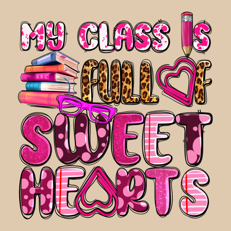 My Class Is Full Of Sweet Hearts Olivia Heavyweight Sweatshirt by OliviaCreatesArt | Teevron