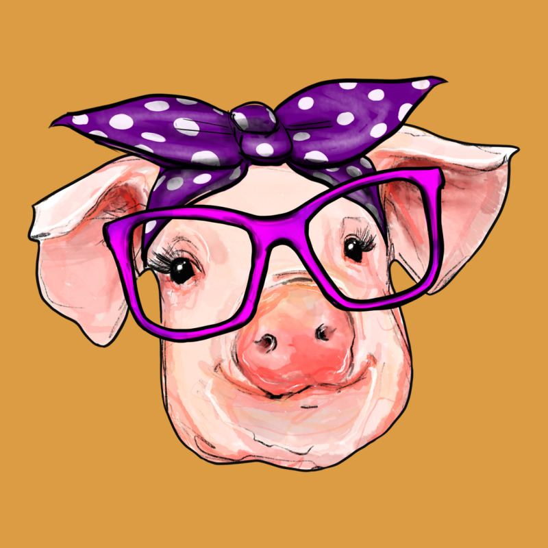 Pig With Bandana Urban Heavy Tee by RanaPortraitStore | Teevron