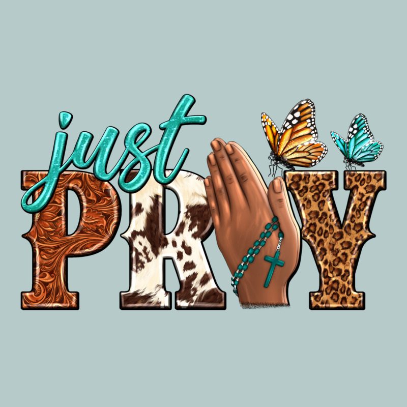 Just Pray Heavy Core Tee by NancyCooperArtShop | Teevron