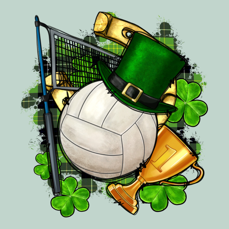 St.patrick's Day Volleyball Zipper Hoodie by FaDigitalArtStudio | Teevron