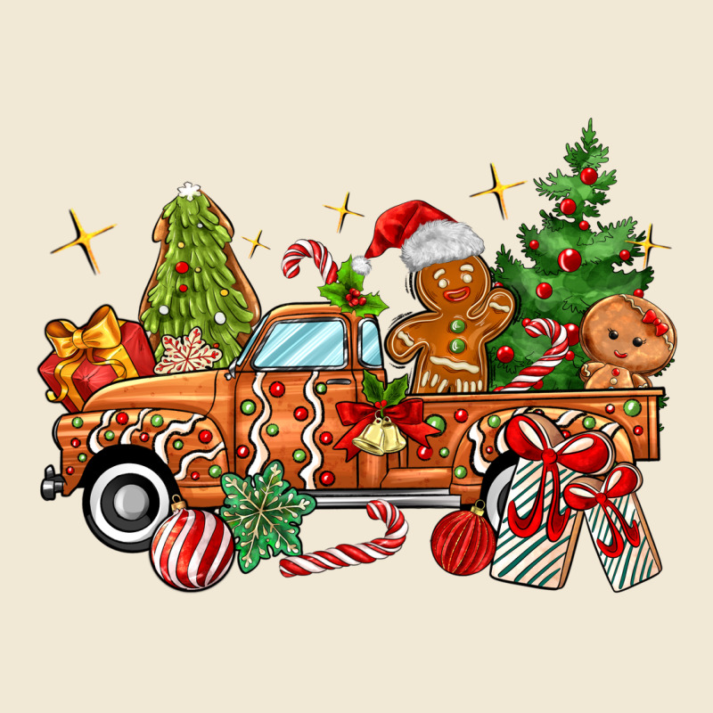 Christmas Gingerbread Truck Premium Tee by MaliasSmallBusiness | Teevron