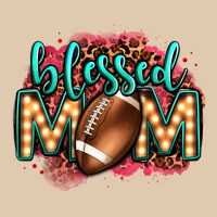 Blessed American Football Mom Lightbulb Letters Heavyweight Sweatshirt | Teevron