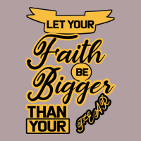 Let Your Faith Be Bigger Than Your Fear Vintage Hoodie | Teevron