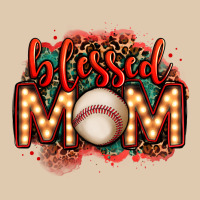 Blessed Baseball Mom Lightbulb Letters Heavyweight Sweatshirt | Teevron