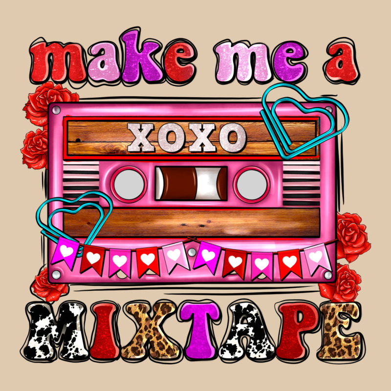 Make Me A Mixtape Olivia Heavyweight Sweatshirt by OliviaCreatesArt | Teevron