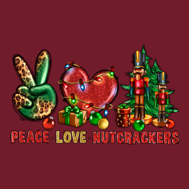 Peace Love Nutcrackers Zipper Hoodie by BundleAndBundleShop | Teevron