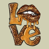 Love Leopard With Lips Heavy Core Tee | Teevron