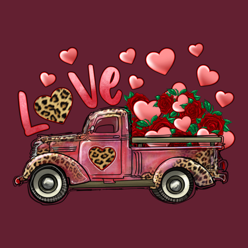 Love Truck With Roses And Leopard Classic Tee by RanaPortraitStore | Teevron