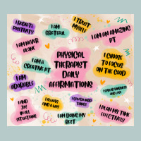 Physical Therapist Daily Affirmations Heavy Core Tee | Teevron