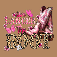 Give Cancer The Boot Cancer Awareness Long Sleeve Tee | Teevron
