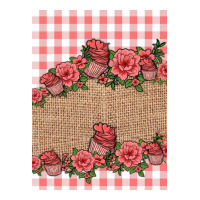 valentines day burlap background | Teevron