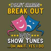 My Brain Is 95% Show Tunes. Funny Theatre Gift. Vintage Tee | Teevron
