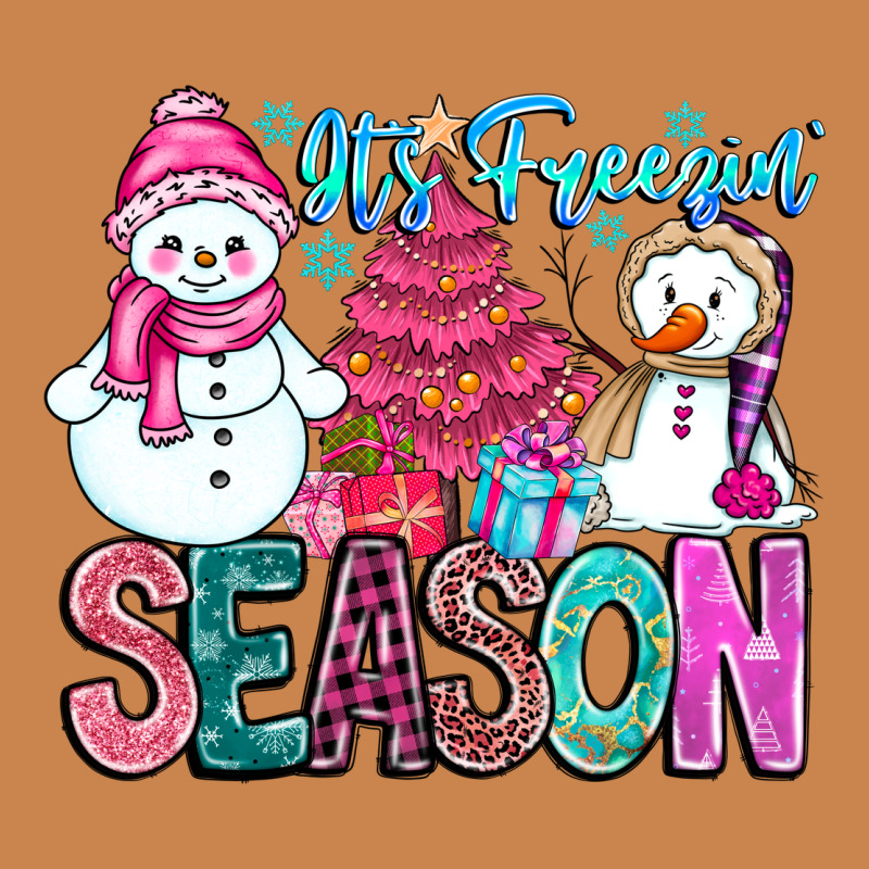 It's Freezin Season Heavyweight Hoodie by CowhideDigitalArt | Teevron