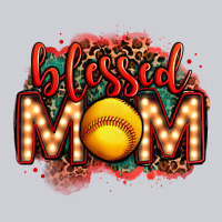Blessed Softball Mom Lightbulb Letters Heavyweight Sweatshirt | Teevron