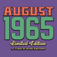August 1965 Limited Edition 55 Years Of Being Awesome Vintage Tee | Teevron