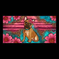 French Bulldog Floral License Plate Urban Hoodie | Teevron