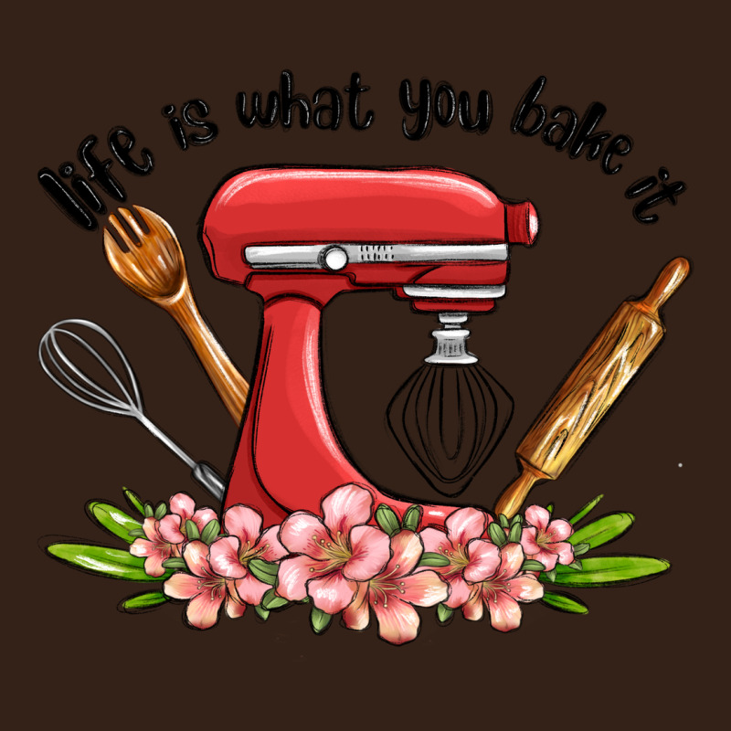 Life Is What You Bake It Heavy Core Tee by MaliasSmallBusiness | Teevron