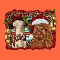 Christmas Heifer And Highland Cow With Serape Background Premium Hoodie | Teevron