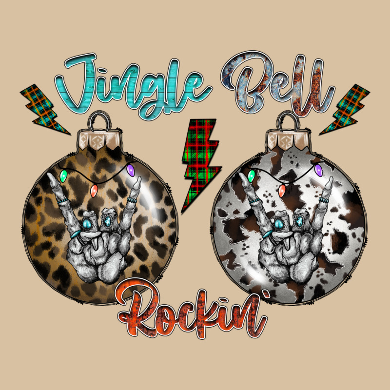Jingle Bell Rockin Heavyweight Hoodie by CowhideDigitalArt | Teevron