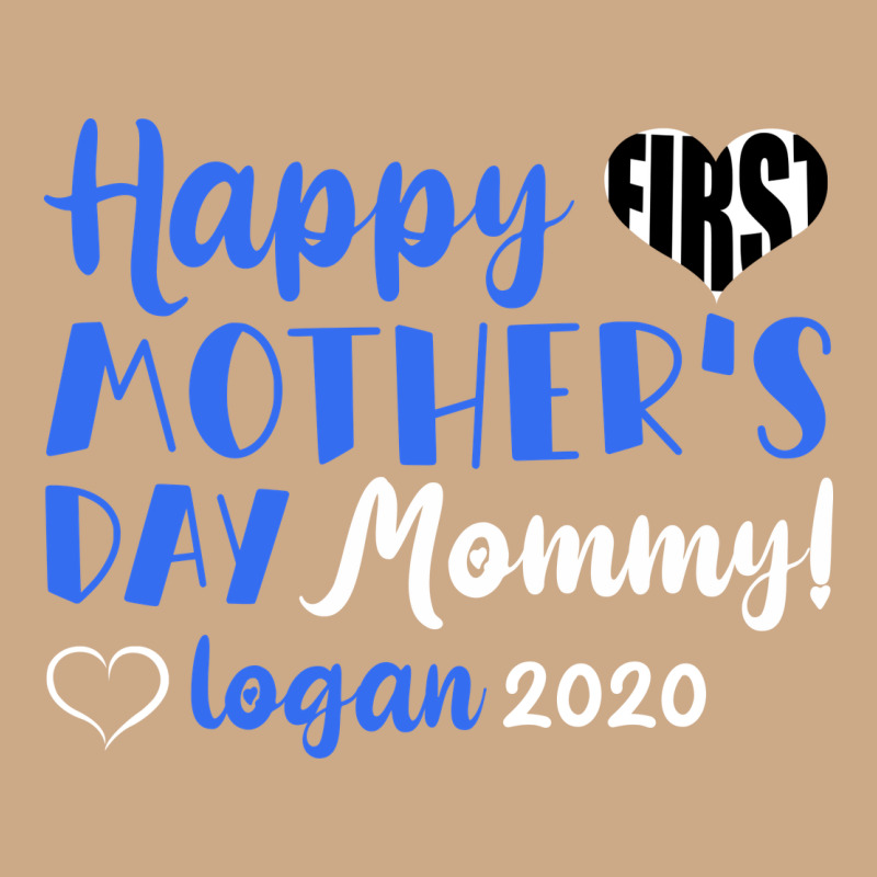 Happy First Mother's Day Mommy! Logan 2020 Vintage Hoodie by Bettercallsaul | Teevron