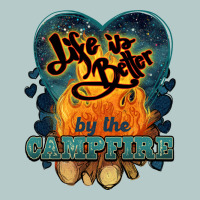 Life Is Better By The Campfire Heavy Core Tee | Teevron