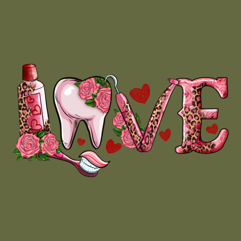 Valentines Day Dental Love Long Sleeve Tee by RanaPortraitStore | Teevron