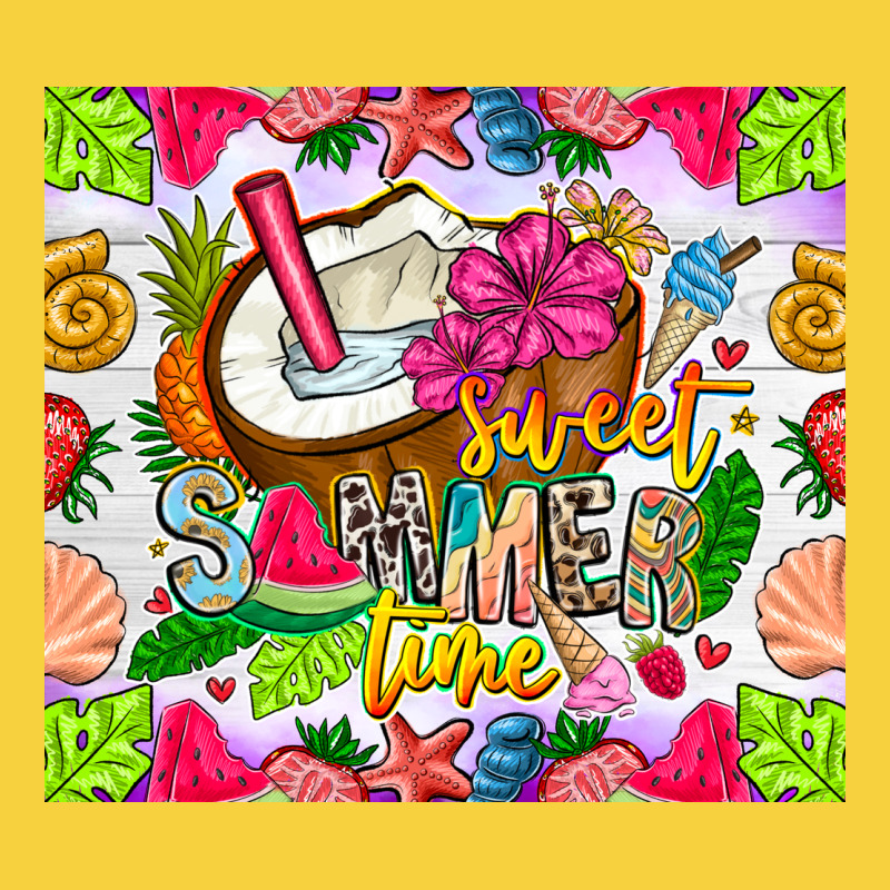 Summer Time Premium Sweatshirt by CowhideDigitalArt | Teevron