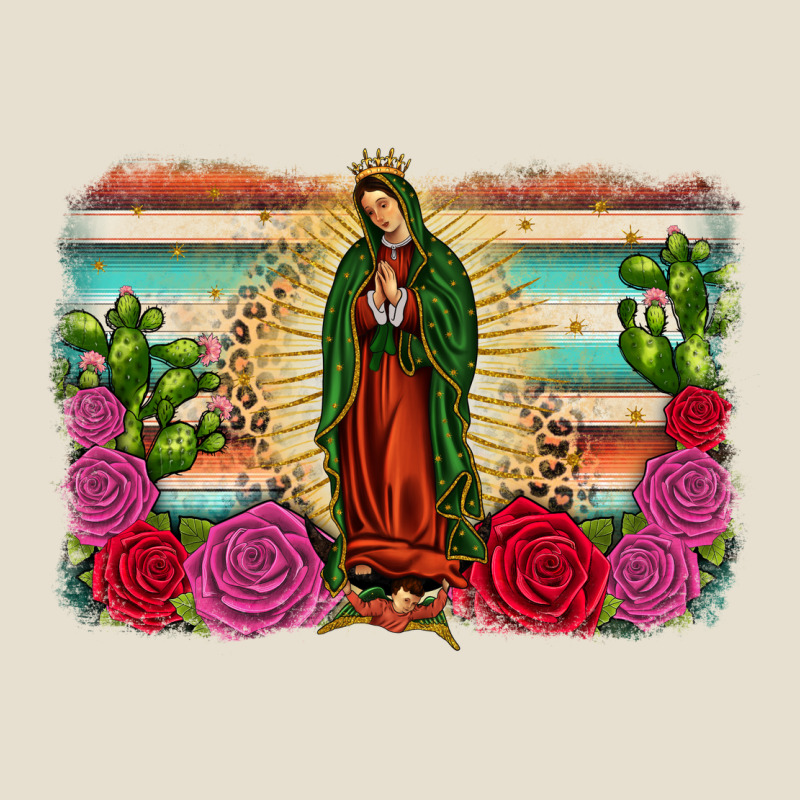 Western Our Lady Of Guadalupe Urban Heavy Tee by JahusDesignShop | Teevron