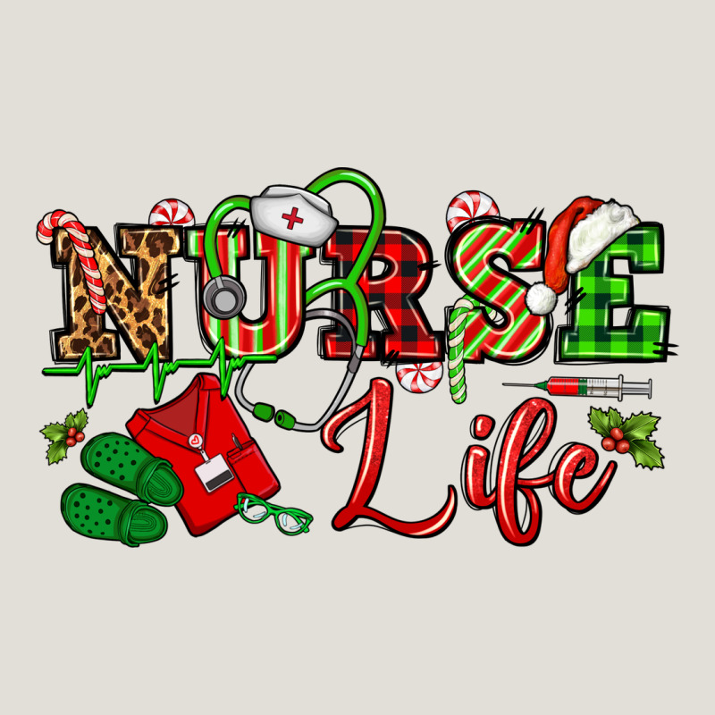 Nurse Life Christmas Heavy Core Tee by NancyCooperArtShop | Teevron