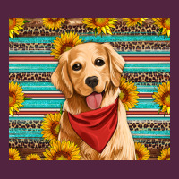 Golden Retriever With Sunflowers Urban Hoodie | Teevron
