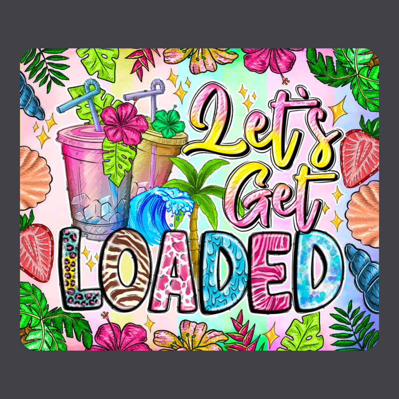 Lets Get Loaded Mouse Pad Heavyweight Hoodie by CowhideDigitalArt | Teevron