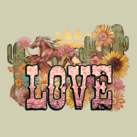Love Horse Western Floral Heavy Core Tee | Teevron