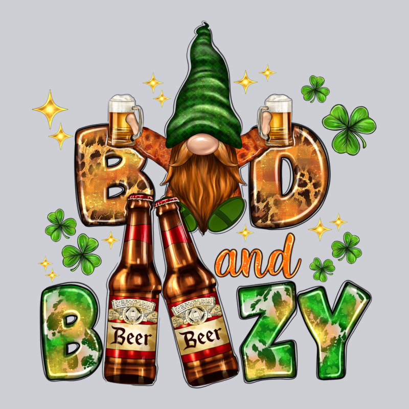 St. Patrick's Bad And Boozy With Gnome Heavyweight Sweatshirt by HowdyJamesFarm | Teevron