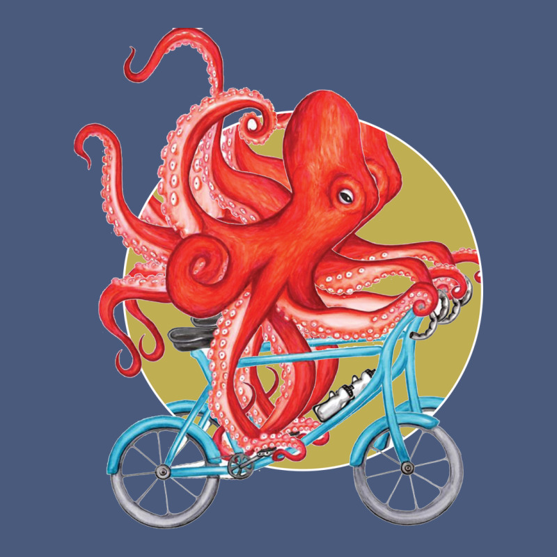 Cycling Octopus Vintage Hoodie by Bettercallsaul | Teevron