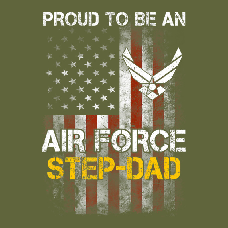 Hot Trend Proud Air Force Step-dad American Flag Classic Tee by PixelWave | Teevron