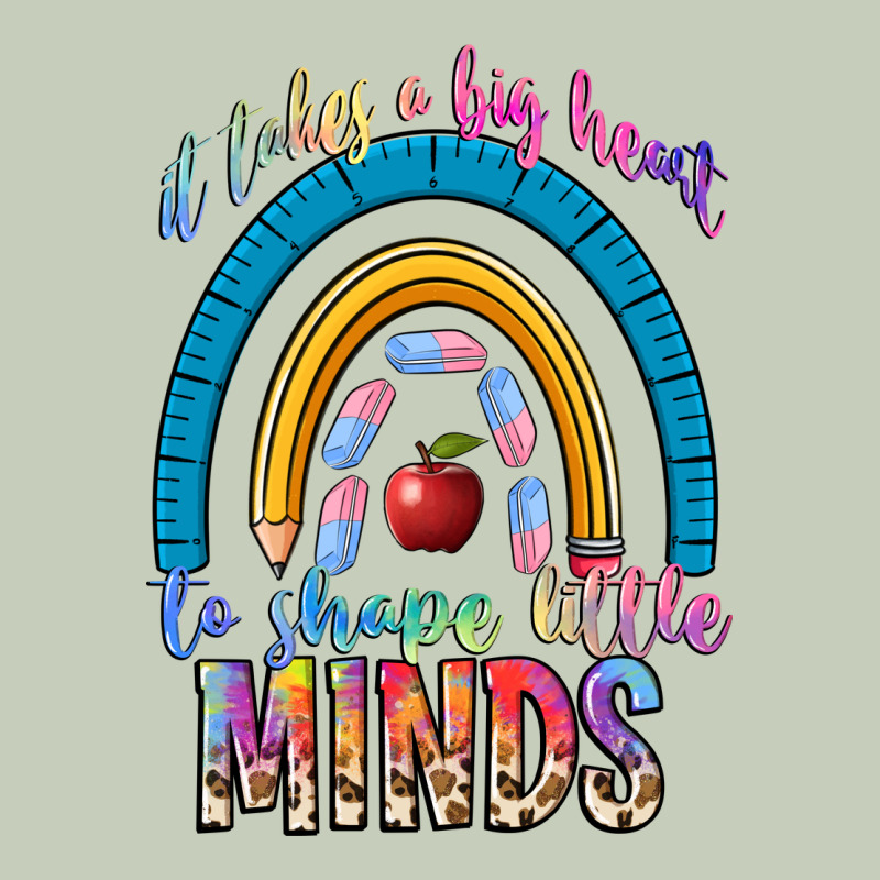 It Takes A Big Heart To Shape Little Ladies Tee by NancyCooperArtShop | Teevron